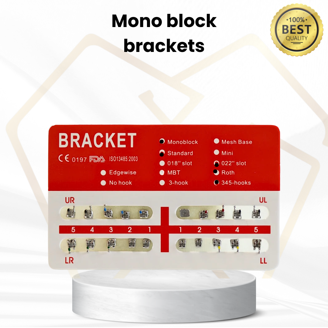 (MINI) Red paper Brackets Mono Block  Roth 345 hook 0.22
